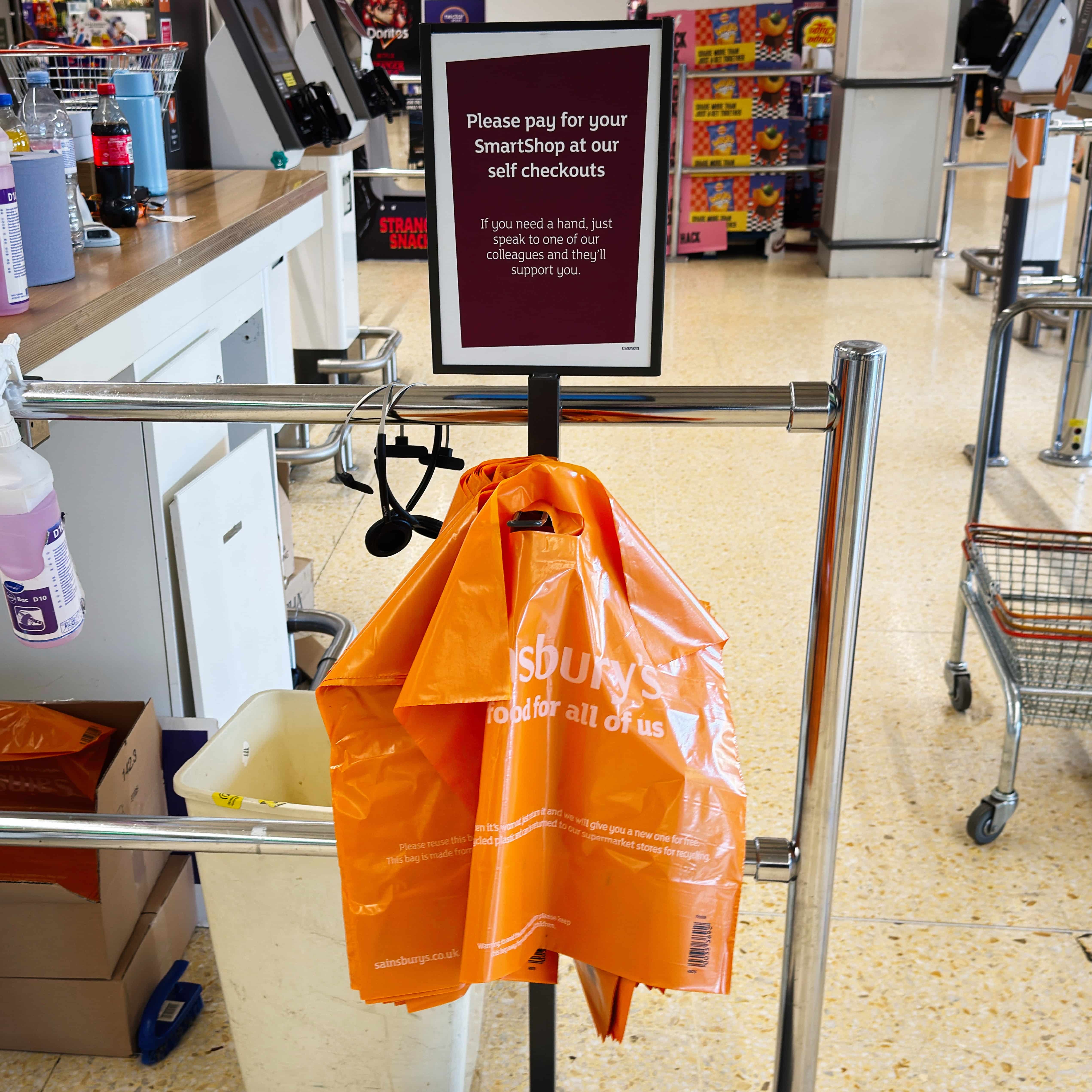 Tesco and Sainsbury- 40p Plastic Bag change - Will other supermarkets follow suit?